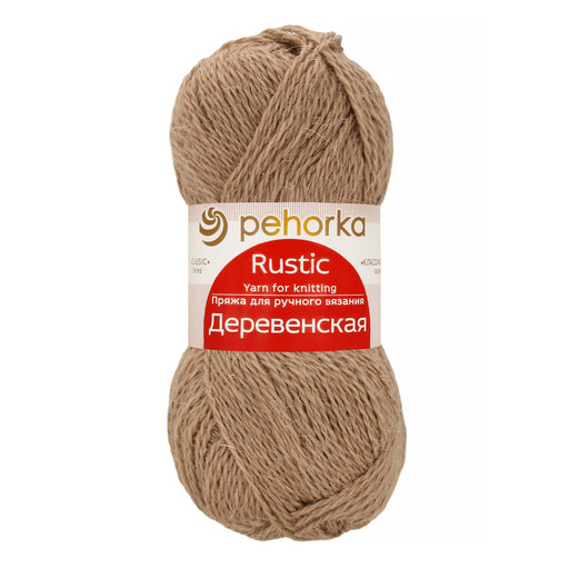 Пряжа Пехорская ПТ "Деревенская" 100% шерсть 10 шт. х 100 г 250 м ± 15 м