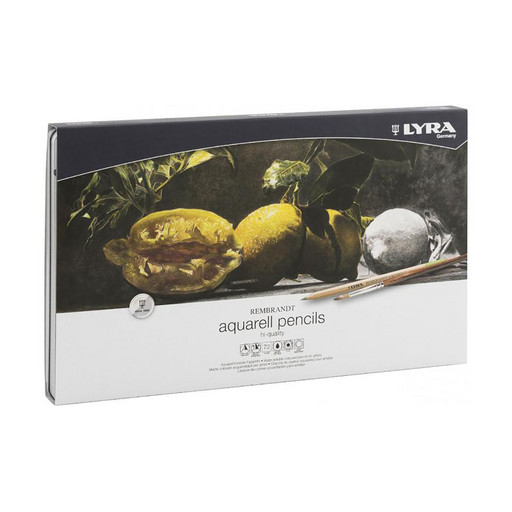 "LYRA" Набор цветных акварельных карандашей Rembrandt заточенный 72 цв. L2011720