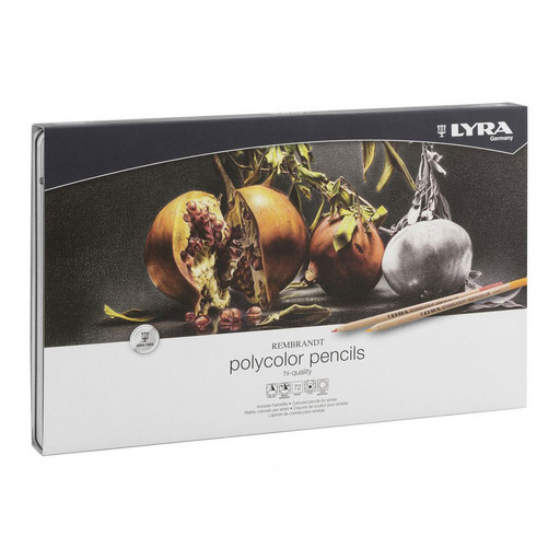 "LYRA" Набор цветных карандашей Rembrandt Polycolor заточенный 72 цв. L2001720