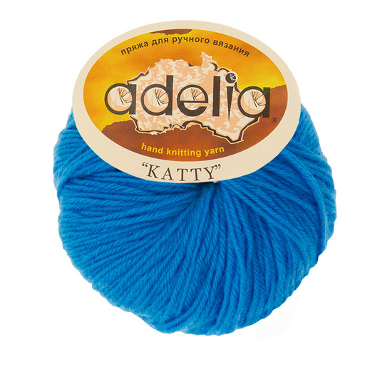 Пряжа ADELIA "KATTY" 100% шерсть 10 шт. х 50 г 150 м ± 10 м