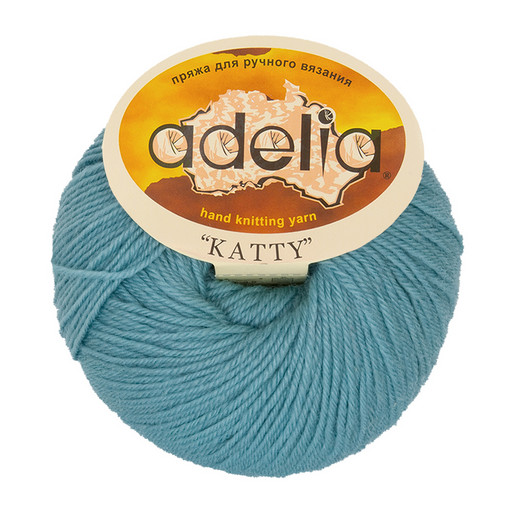 Пряжа ADELIA "KATTY" 100% шерсть 10 шт. х 50 г 150 м ± 10 м