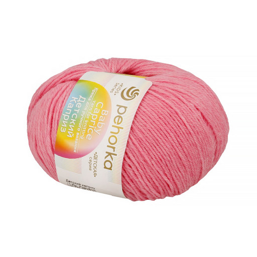 Пряжа Пехорская ПТ "Детский каприз" 50% мериносовая шерсть, 50% микрофибра 10 шт. х 50 г 225 м