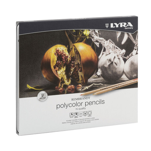 "LYRA" Набор цветных карандашей Rembrandt Polycolor заточенный 24 цв. L2001240