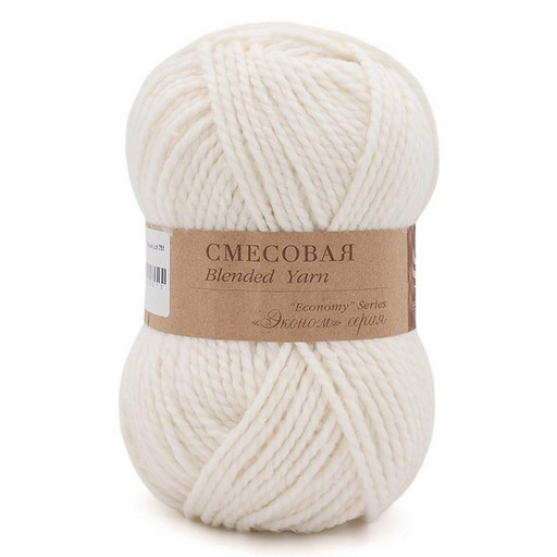 Пряжа Пехорская ПТ "Смесовая" 70% акрил, 30% шерсть 5 шт. х 200 г 200 м