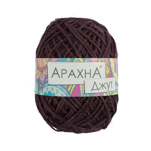 Пряжа ARACHNA "Jute" 100% джут 5 шт. х 100 г ± 10 г 90 м ± 5 м