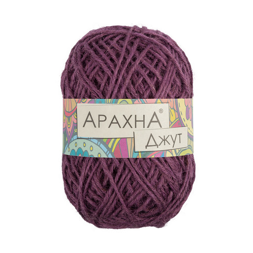 Пряжа ARACHNA "Jute" 100% джут 5 шт. х 100 г ± 10 г 90 м ± 5 м