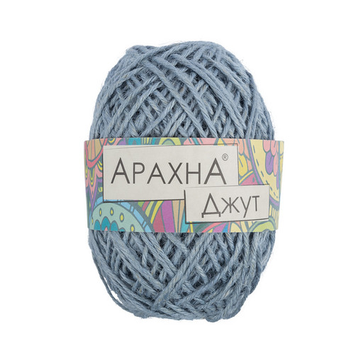 Пряжа ARACHNA "Jute" 100% джут 5 шт. х 100 г ± 10 г 90 м ± 5 м