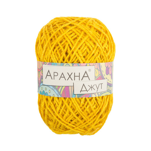 Пряжа ARACHNA "Jute" 100% джут 5 шт. х 100 г ± 10 г 90 м ± 5 м