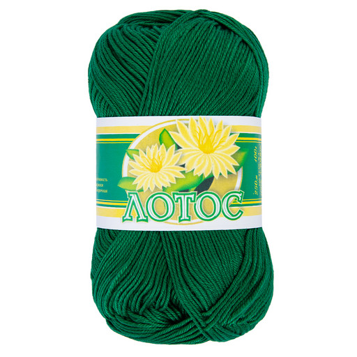 Пряжа СПБ "Лотос" 100% мерсеризованный хлопок 8 шт. х 100 г 250 м