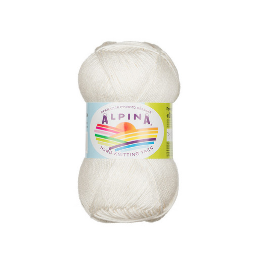 Пряжа ALPINA "ORGANICA" 80% хлопок, 20% лён 10 шт. х 50 г 170 м ± 8 м