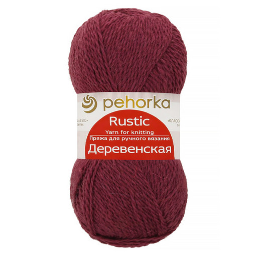 Пряжа Пехорская ПТ "Деревенская" 100% шерсть 10 шт. х 100 г 250 м ± 15 м