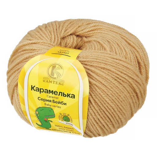 Пряжа Камтекс КТ "Карамелька" 100% акрил 10 шт. х 50 г 175 м