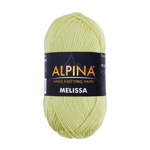 Пряжа ALPINA "MELISSA" 95% вискоза, 5% кашемир 10 шт. х 50 г 125 м ± 6 м