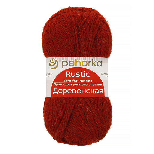 Пряжа Пехорская ПТ "Деревенская" 100% шерсть 10 шт. х 100 г 250 м ± 15 м