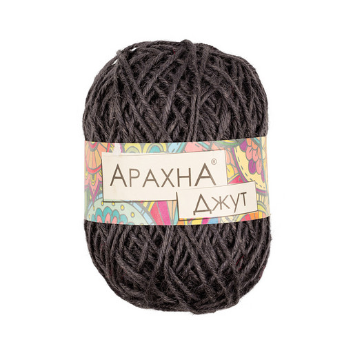 Пряжа ARACHNA "Jute" 100% джут 5 шт. х 100 г ± 10 г 90 м ± 5 м