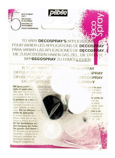 "PEBEO" Набор кэпов decoSpray 5 шт. 94020