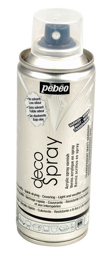 "PEBEO" Лак декоративный decoSpray (аэрозоль) 200 мл 094013 матовый