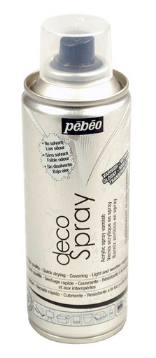 "PEBEO" Лак декоративный decoSpray (аэрозоль) 200 мл 094012 глянцевый