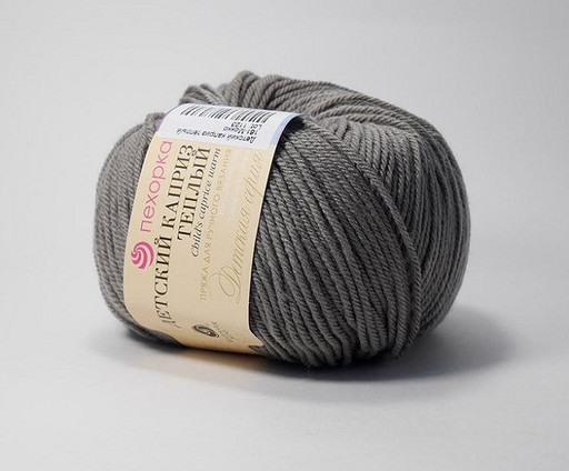 Пряжа Пехорская ПТ "Детский каприз теплый" 50% мериносовая шерсть, 50% фибра 10 шт. х 50 г 125 м