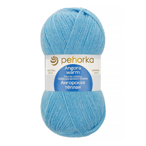 Пряжа Пехорская ПТ "Ангорская теплая" 60% акрил, 40% шерсть 5 шт. х 100 г 480 м ± 29 м