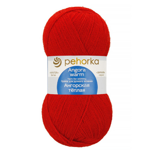 Пряжа Пехорская ПТ "Ангорская теплая" 60% акрил, 40% шерсть 5 шт. х 100 г 480 м ± 29 м