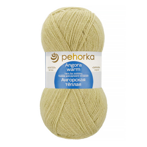 Пряжа Пехорская ПТ "Ангорская теплая" 60% акрил, 40% шерсть 5 шт. х 100 г 480 м ± 29 м