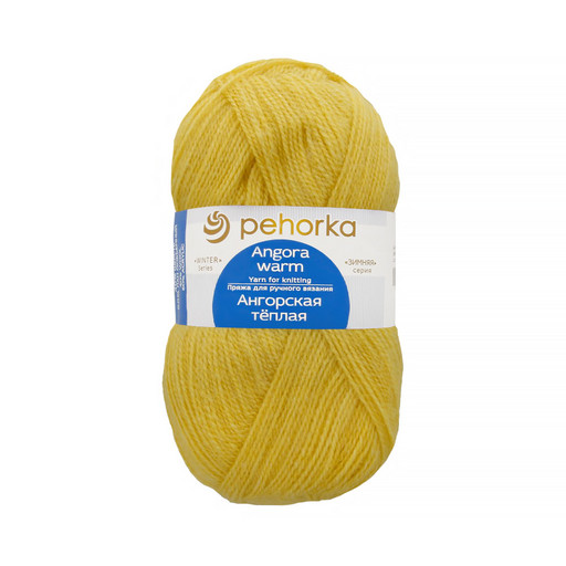 Пряжа Пехорская ПТ "Ангорская теплая" 60% акрил, 40% шерсть 5 шт. х 100 г 480 м ± 29 м