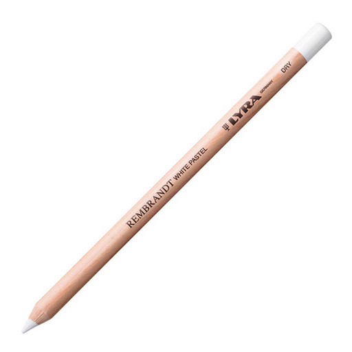 "LYRA" Карандаш меловой REMBRANDT WHITE PASTEL DRY 12 шт. L2052001 белый (мягкий, обезжиренный)