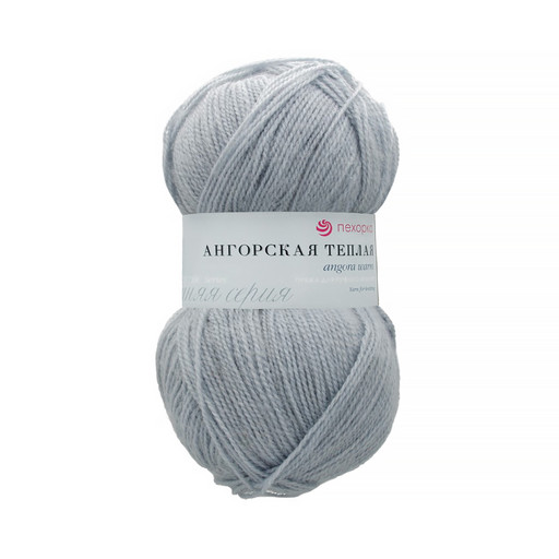 Пряжа Пехорская ПТ "Ангорская теплая" 60% акрил, 40% шерсть 5 шт. х 100 г 480 м ± 29 м