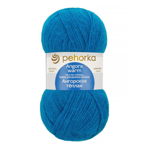 Пряжа Пехорская ПТ "Ангорская теплая" 60% акрил, 40% шерсть 5 шт. х 100 г 480 м ± 29 м