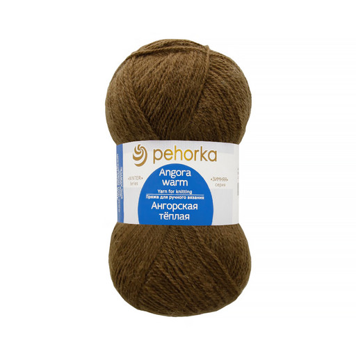 Пряжа Пехорская ПТ "Ангорская теплая" 60% акрил, 40% шерсть 5 шт. х 100 г 480 м ± 29 м