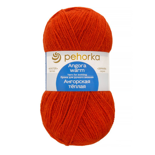 Пряжа Пехорская ПТ "Ангорская теплая" 60% акрил, 40% шерсть 5 шт. х 100 г 480 м ± 29 м