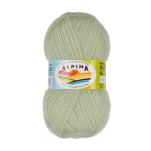 Пряжа ALPINA "ALPACA POLLO" 80% альпака, 20% акрил 4 шт. х 50 г 125 м ± 6 м