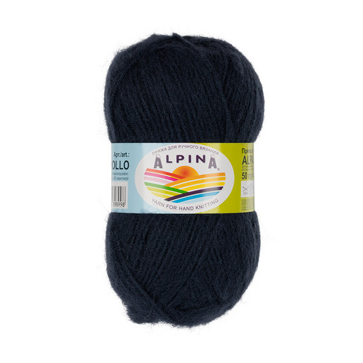 Пряжа ALPINA "ALPACA POLLO" 80% альпака, 20% акрил 4 шт. х 50 г 125 м ± 6 м