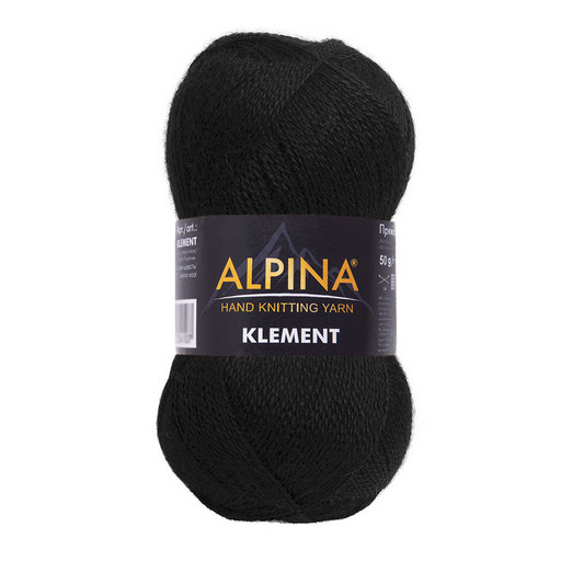 Пряжа ALPINA "KLEMENT" 80% альпака, 20% мериносовая шерсть 4 шт. х 50 г 300 м ± 10 м