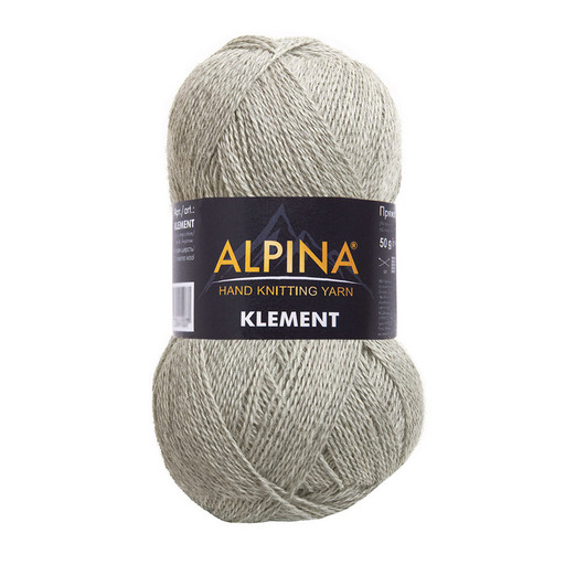 Пряжа ALPINA "KLEMENT" 80% альпака, 20% мериносовая шерсть 4 шт. х 50 г 300 м ± 10 м