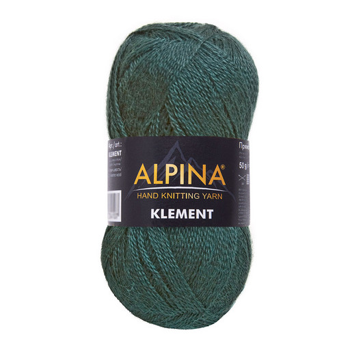 Пряжа ALPINA "KLEMENT" 80% альпака, 20% мериносовая шерсть 4 шт. х 50 г 300 м ± 10 м