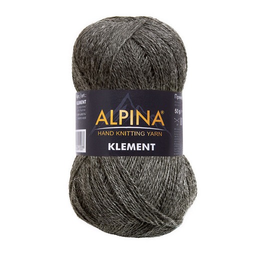 Пряжа ALPINA "KLEMENT" 80% альпака, 20% мериносовая шерсть 4 шт. х 50 г 300 м ± 10 м