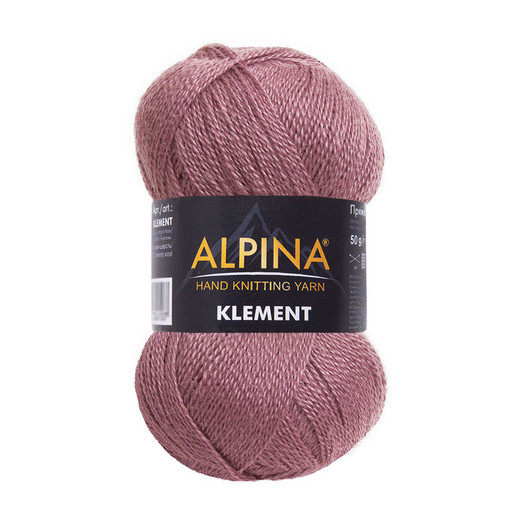 Пряжа ALPINA "KLEMENT" 80% альпака, 20% мериносовая шерсть 4 шт. х 50 г 300 м ± 10 м