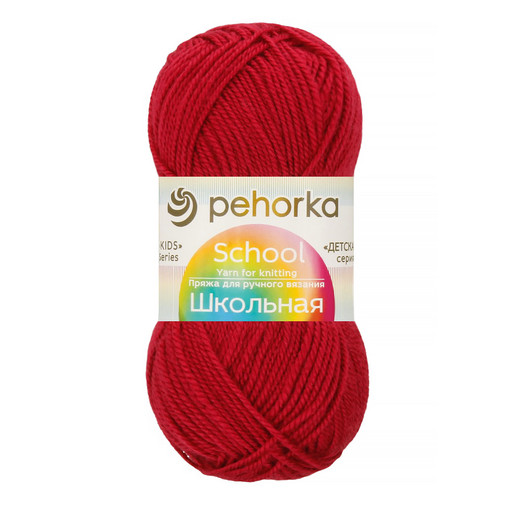 Пряжа Пехорская ПТ "Школьная" 100% акрил 5 шт. х 50 г 150 м