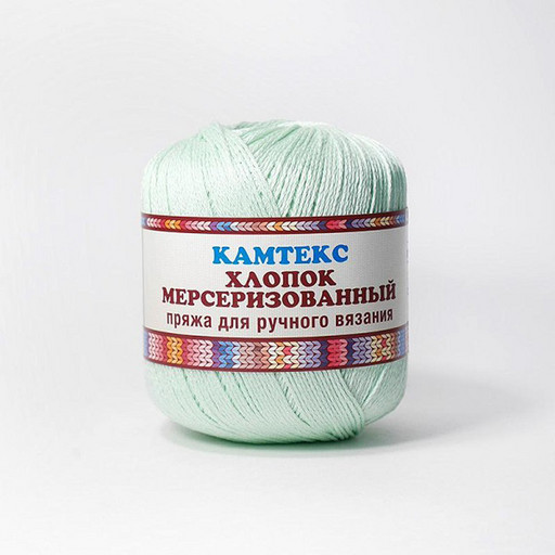 Пряжа Камтекс КТ "Хлопок мерсериз" 100% хлопок 10 шт. х 50 г 200 м