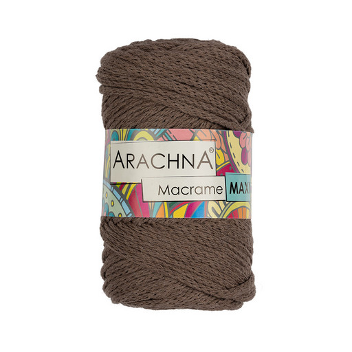 Пряжа ARACHNA "Macrame Maxi" 80% хлопок, 20% полиэстер 4 шт. х 250 г ± 10 г 80 м ± 3 м