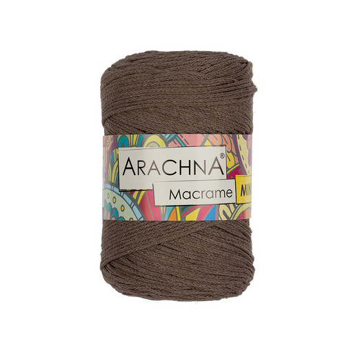 Пряжа ARACHNA "Macrame Mini" 80% хлопок, 20% полиэстер 4 шт. х 250 г ± 10 г 200 м ± 20 м
