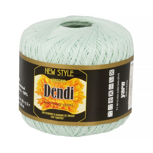 Пряжа Камтекс КТ "Денди" 100% мерсеризованный хлопок 10 шт. х 50 г 330 м