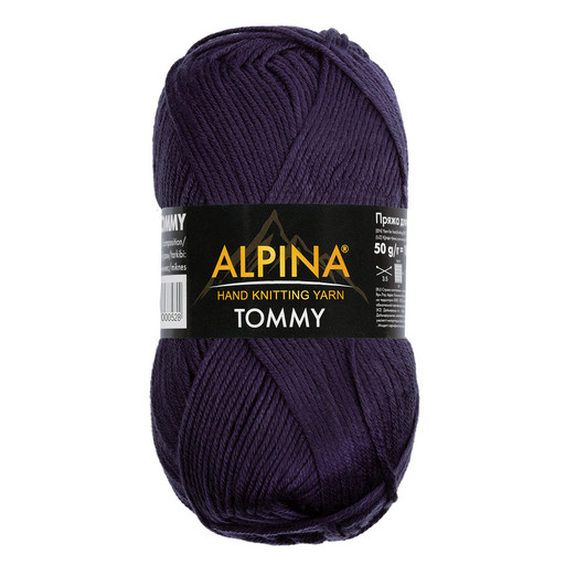 Пряжа ALPINA "TOMMY" 100% микнес 10 шт. х 50 г 130 м ± 10 м