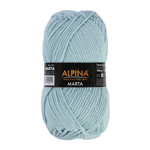 Пряжа ALPINA "MARTA" 100% тактифил 5 шт. х 100 г 120 м ± 6 м