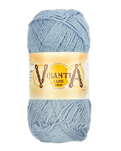 Пряжа VISANTIA "LUXE new" 85% вискоза, 15% люрекс 5 шт. х 100 г 240 м ± 5 м