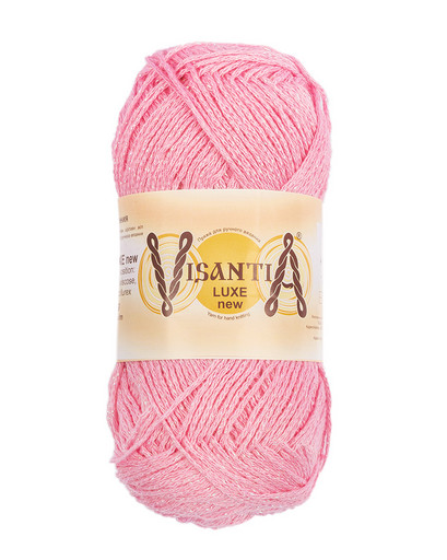 Пряжа VISANTIA "LUXE new" 85% вискоза, 15% люрекс 5 шт. х 100 г 240 м ± 5 м