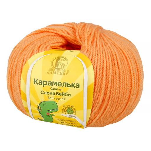 Пряжа Камтекс КТ "Карамелька" 100% акрил 10 шт. х 50 г 175 м