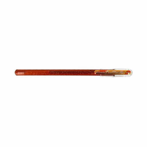 "Pentel" Ручка гелевая Hybrid Dual Metallic, K110-DFX цвет чернил: оранжевый цвет чернил: желтый